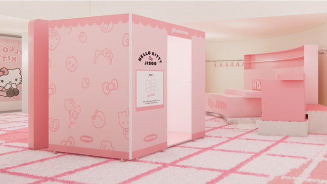 지수헬로키티팝업포토부스