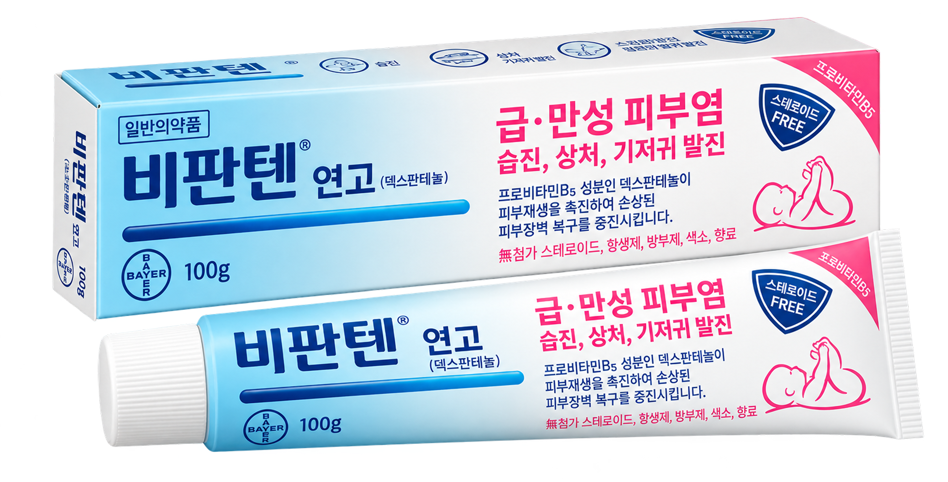 Bepanthen Ointment (비판텐 연고) – Korean pharmacy skincare