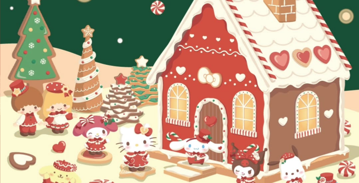 첫눈만큼 설레는 산리오 크리스마스 하우스! 절대 실패 안 함! 