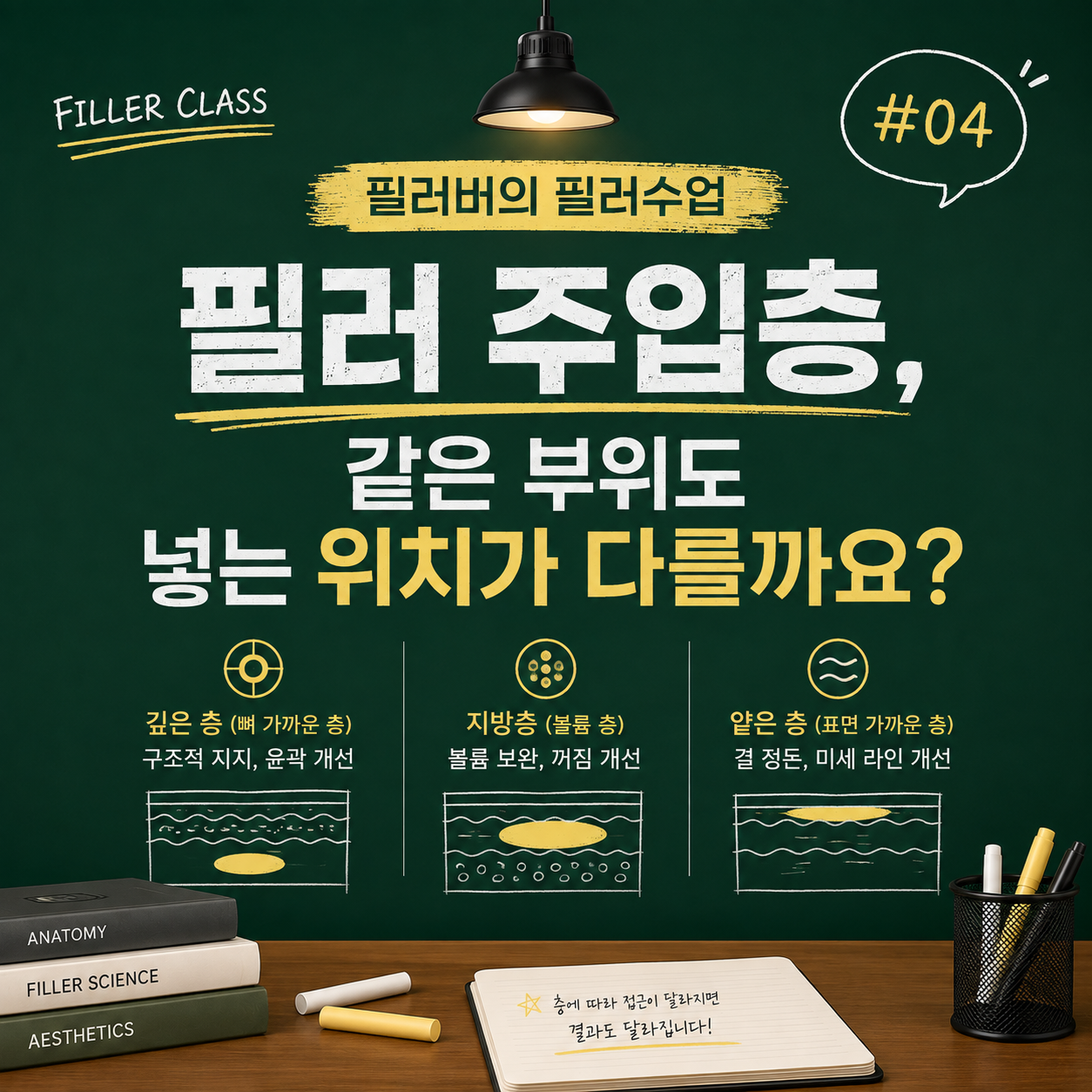 풀페이스 필러 주입층이 중요한 이유, 같은 부위도 필러 넣는 위치가 다른 이유 [필러버의 필러수업 #04]