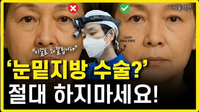 눈밑지방재배치 시술의 신 손일영 원장 2편