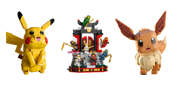 야너두?! 전설의 인기 캐릭터들이 레고로 나온다! (포켓몬, 닌자고)